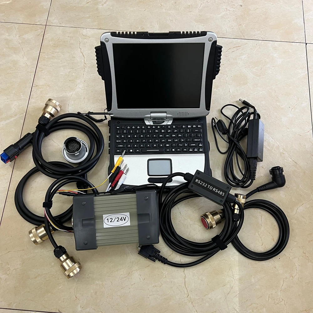 

MB STAR C3 Multiplexer Cables Software 480GB SSD Used Laptop CF19 I5 Toughbook 4G SD PCB Connect Auto Diagnostic Tool Full Item