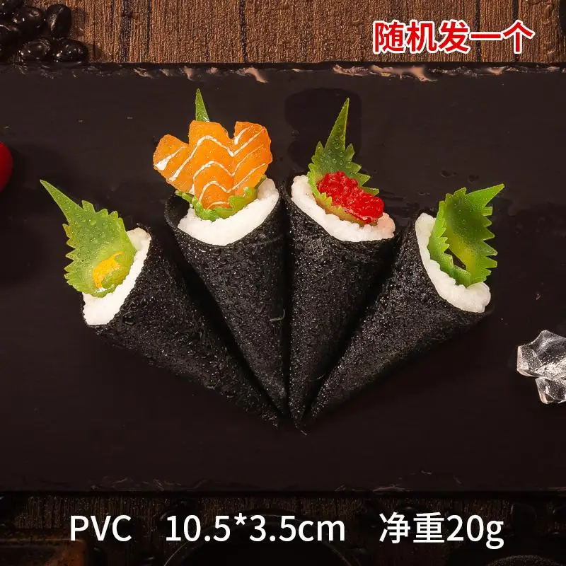 thumbnail image 1 of Accesorios de exhibición de alimentos de simulación falsos, sushi, salmón, atún, bloque de pescado, modelo de rebanadas de porciones, hotel, restaurante, decoración de tiendas, 1 of 5