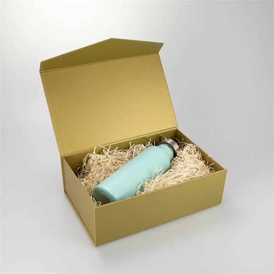 2Pcs Cuboid Clamshell Magnetic Lid Gift Boxes, Foldable Rigid Cardboard Packaging with ... - SKU CMLB1532 - UGI Packaging