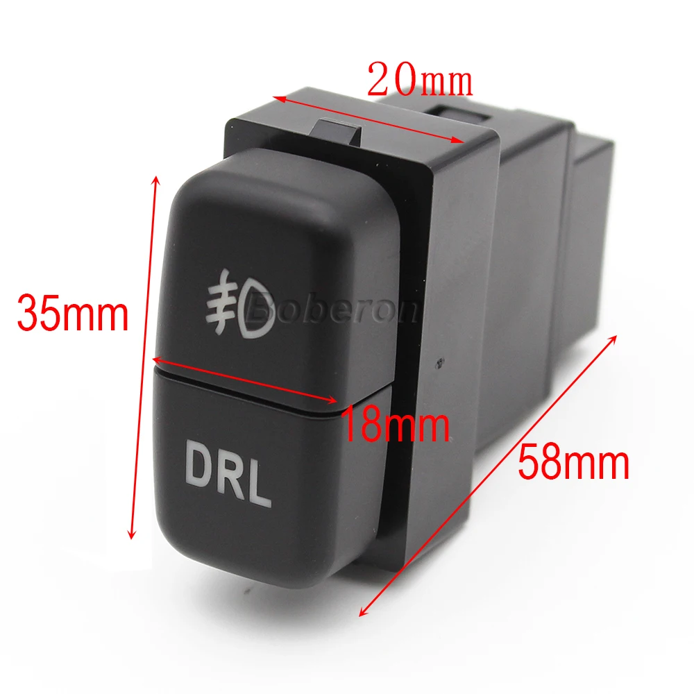 Shop Generic Red Light Dual Switch Car Front Rear Diff Lock Switch ...
