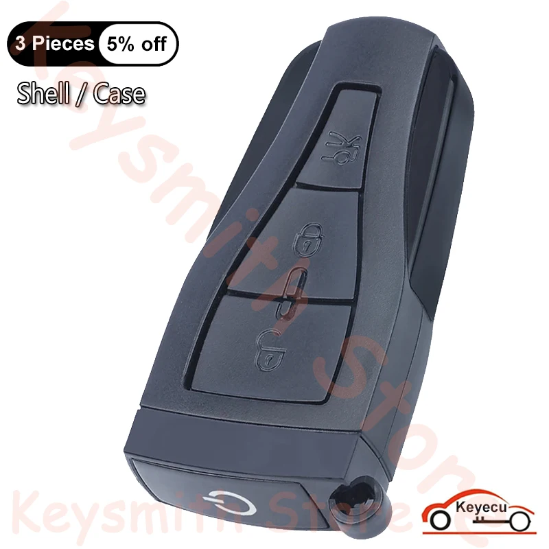 

Брелок KEYECU для автомобильного дистанционного управления, 3 кнопки