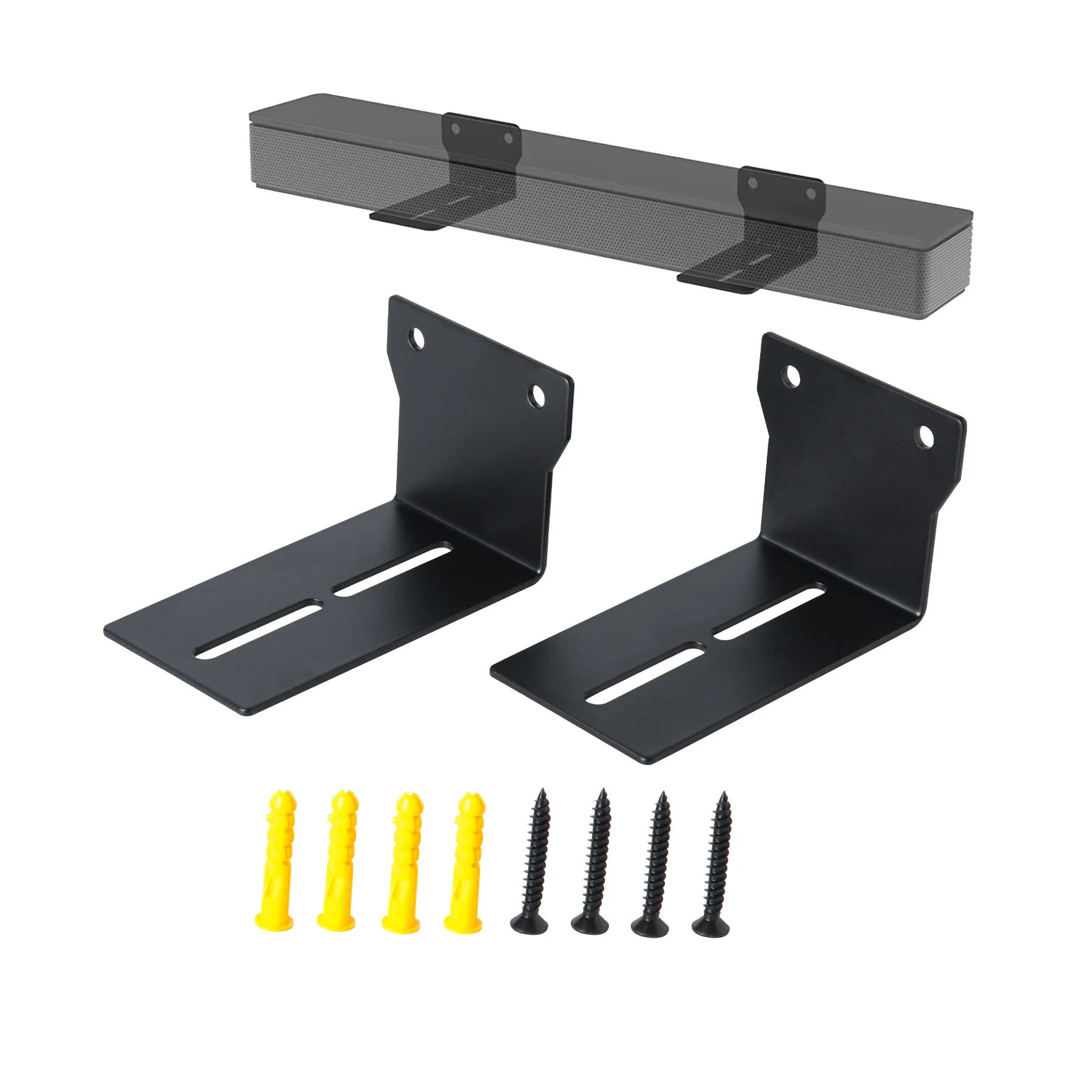 Staffa Di Montaggio A Parete Per Altoparlante Soundbar Universale Per Montaggio Su Soundbar Jbl, Samsung, Sony, Lg, Vizio, Bose