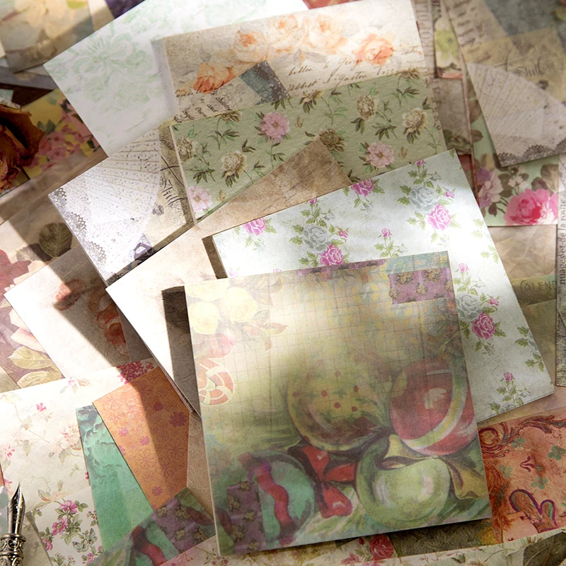 Crafts Scrapbooking Paper Travel  Vintage Travel Scrapbook Paper - 50  Sheets Book - Aliexpress