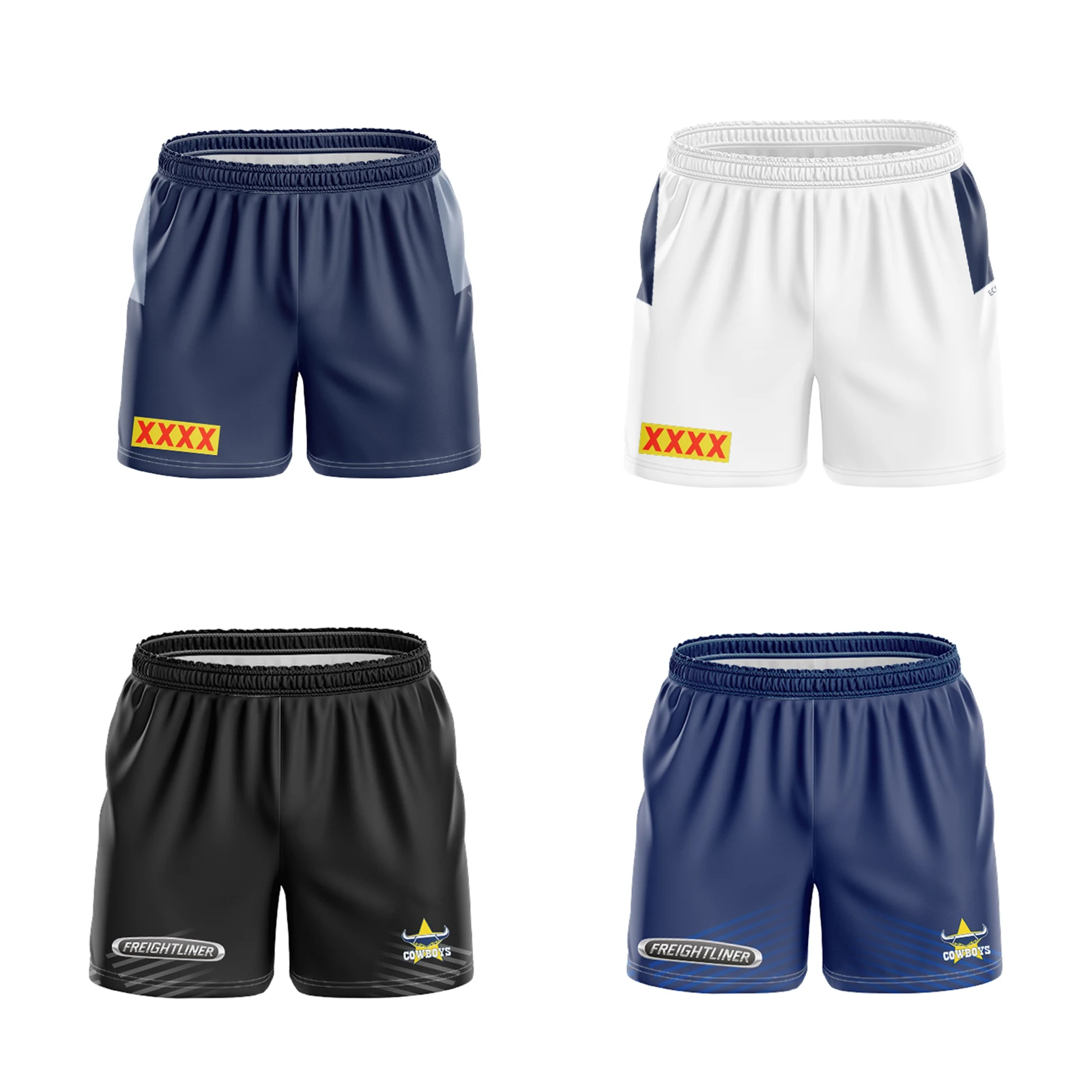 

2024 North Queensland Cowboys Rugby Shorts