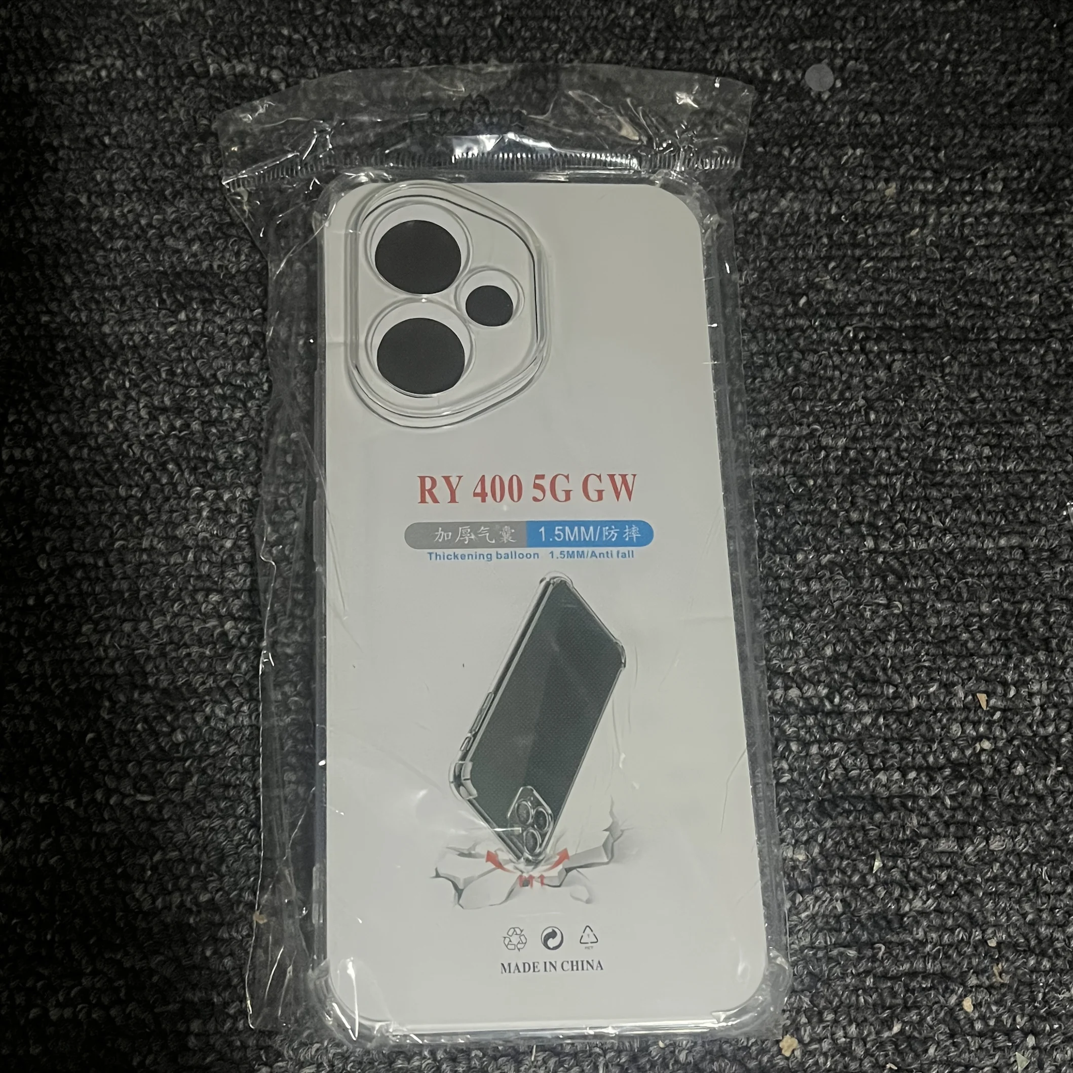 Crystal Clear TPU Silicone Back Cover – Transparent Phone Case