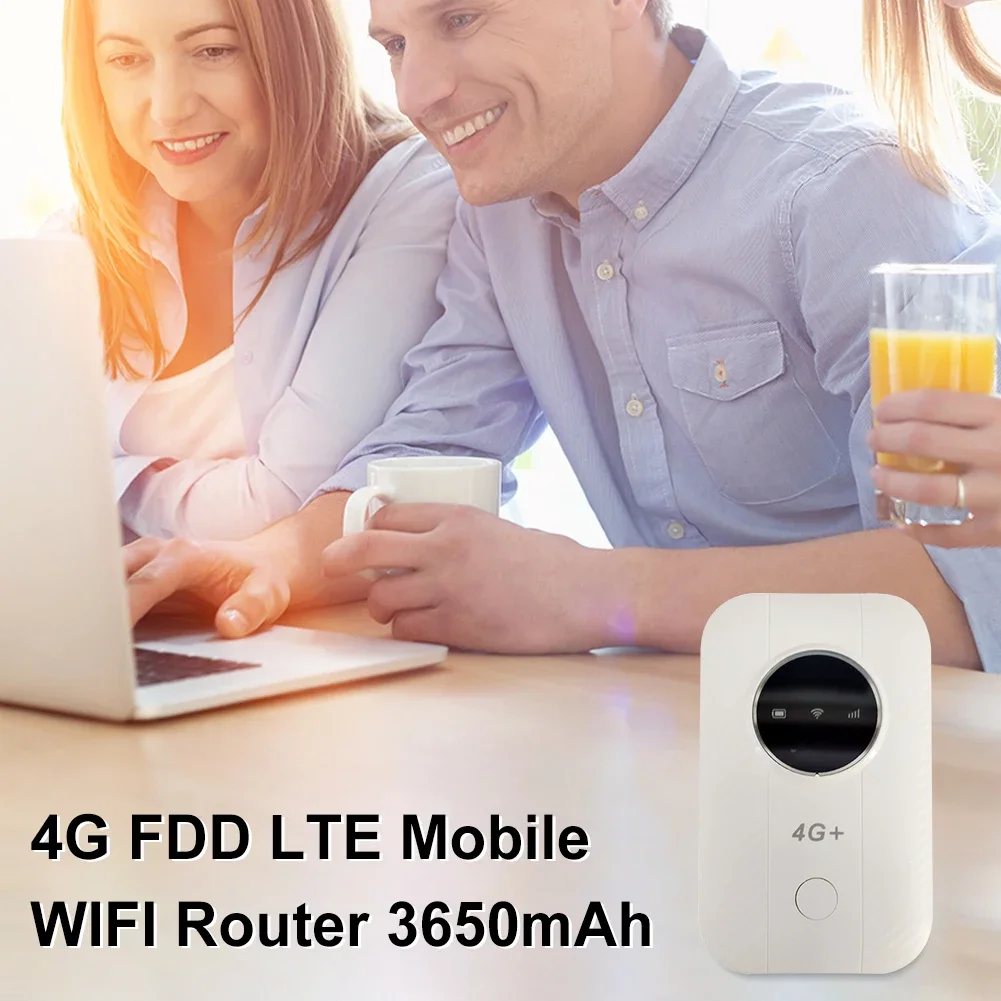 H803 4G LTE Wireless Router Modem Router 150Mbps 3650mAh Pocket Hotspot Up To 10 Devices Portable Mobile WiFi Router  ﻿