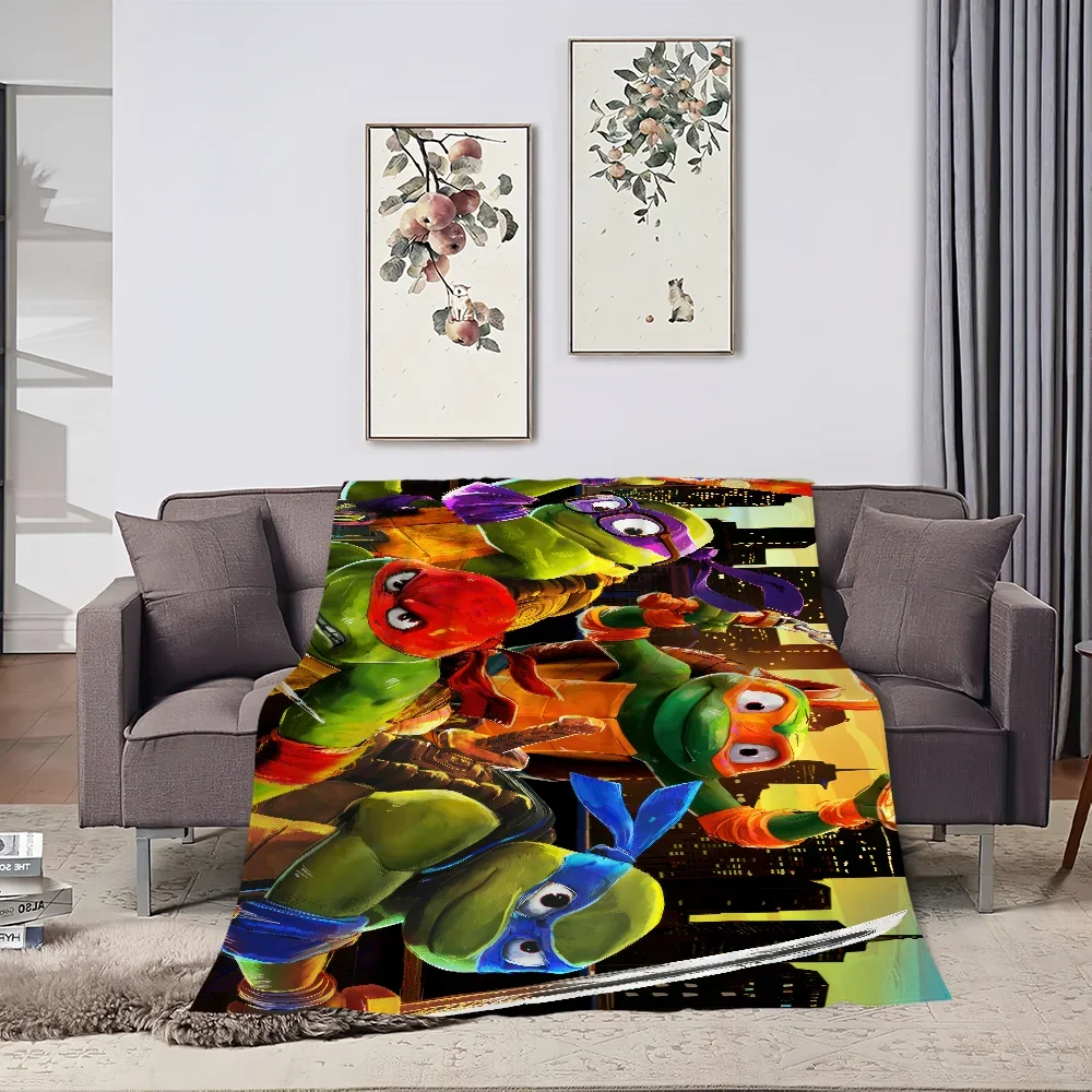 Teenage Mutant Ninja Turtles skicomfort warm Soft Baby blanket suitable Home Blanket Suitable for Home Office Daily Use Cover 3