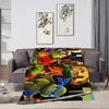 Teenage Mutant Ninja Turtles skicomfort warm Soft Baby blanket suitable Home Blanket Suitable for Home Office Daily Use Cover 3