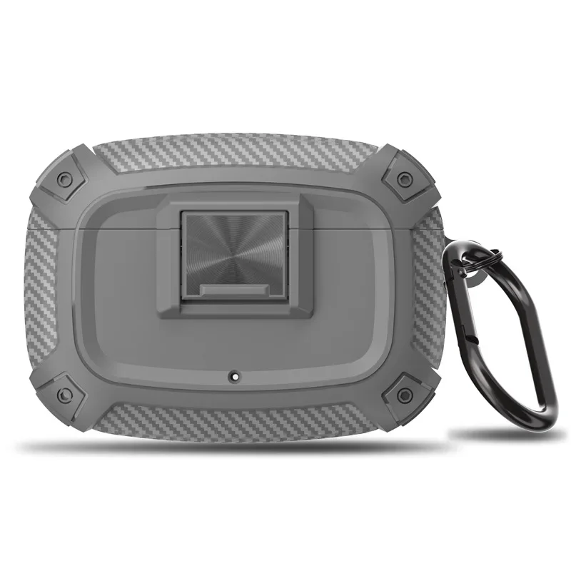 Carbon Fiber Shockproof Case with Safety Lock Cover