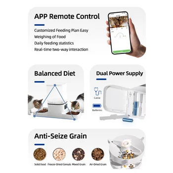 Alternative view of 6L Smart Automatic Pet Feeder