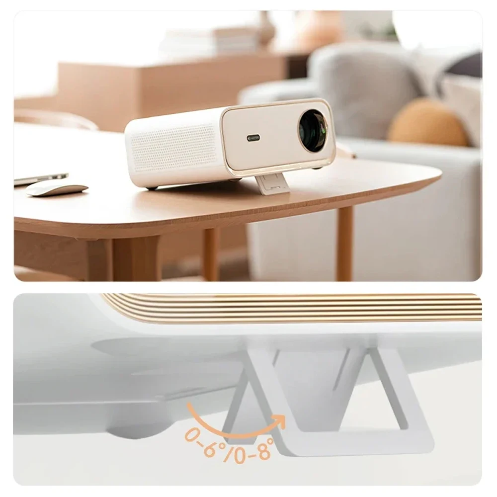 Wanbo X5 1100ANSI Android Portable Smart Home Projector 1080P Full HD 4K 20000 Lumens Theater TV Beamer Proyector For Office