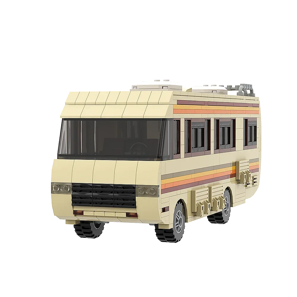 

Camper Van Building Set Toy for Break Bad Fans and Kids Age 6+ Years Old