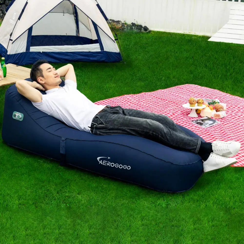 InflatableLoungerOneKeyAutomaticPortableRechargeableAutomatic