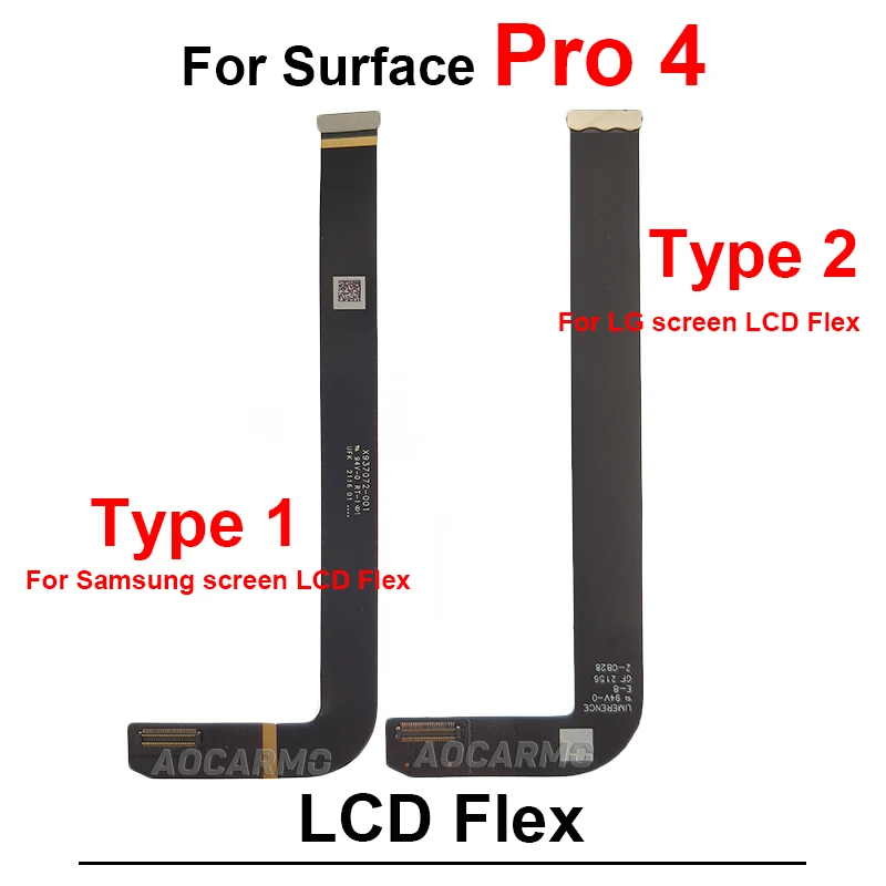 Câble nappe vidéo LVDS pour MICROSOFT SURFACE PRO 5 1796 M1003336-004