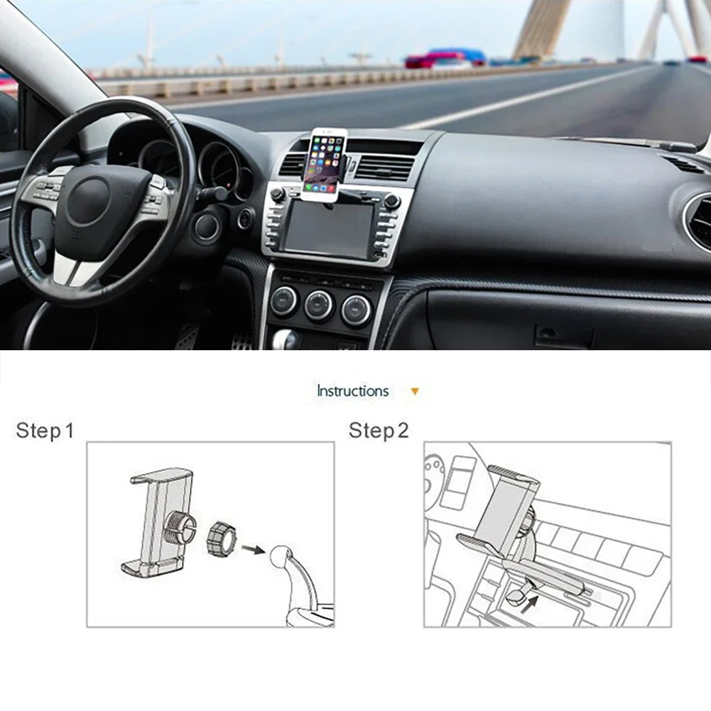 GPS Sat Navigation Stand Holder Car Air Vent Stand Mount Cradle For Car Support Universal CD Slot GPS Mobile Phone Holder