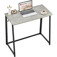 Small Foldable Computer Desk Writing Study Desk Easy Assembly Space-Saving Foldable Laptop 1