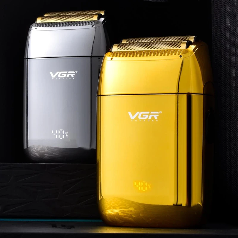 VGR Shaver Electric Shaver Beard Trimmer Beard Shaver Professional Electric Razor Men Beard Cutting Machine Rechargeable V-399 6