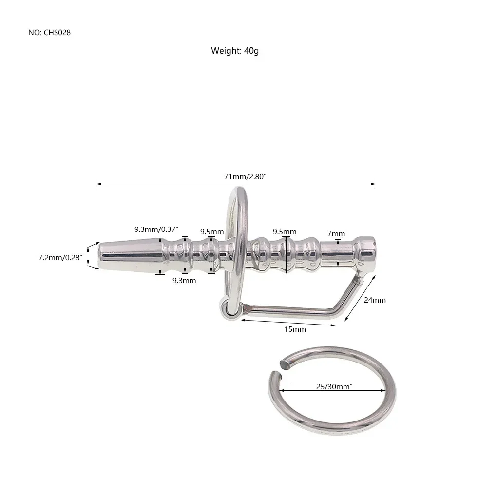 Electric Shock Urethral Dilators Erotic Accessories Pulse Massage Penis Urethral Plug Sexual Toys BDSM Sex Toys For Men