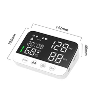 Upper Arm Cuff Blood Pressure Monitor Electronic Digital Sphygmomanometer Medical BP Monitors Tensiometer 2