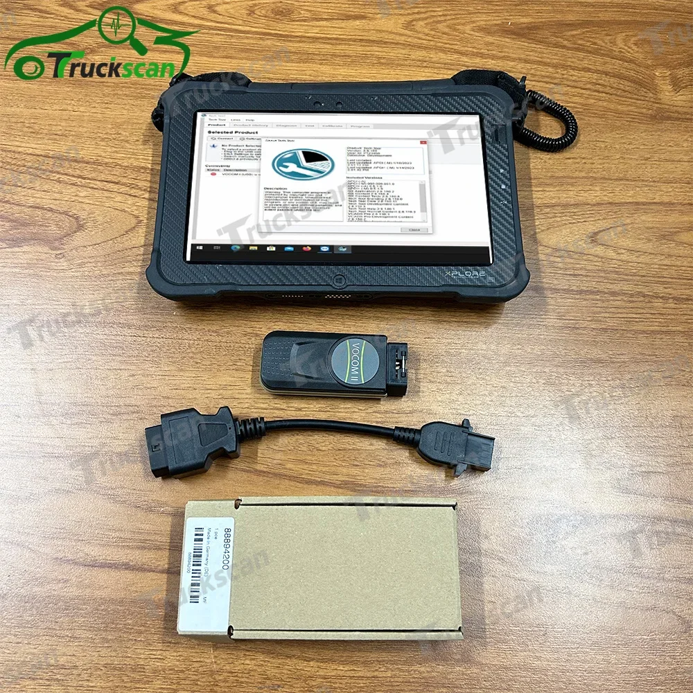 

Heavy Duty Truck Diagnostic Tool 88894200 For Volvo Mini Vocom II Mini Vocom 2 and Xplore tablet For Volvo Truck Ud Diagnostic