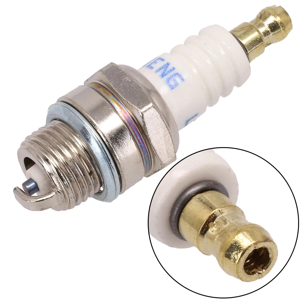 1pcs Spark Plug For Spark Plug RJ19LM Fits For Kohler BR2LM GL2RC Trimmer Lawn Mower Spare Parts Garden Power Tool Part