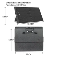100W panneau solaire Portable pliant 54W 36W 21W générateur solaire pour Camping balcon panneaux photovoltaïques étanche 6