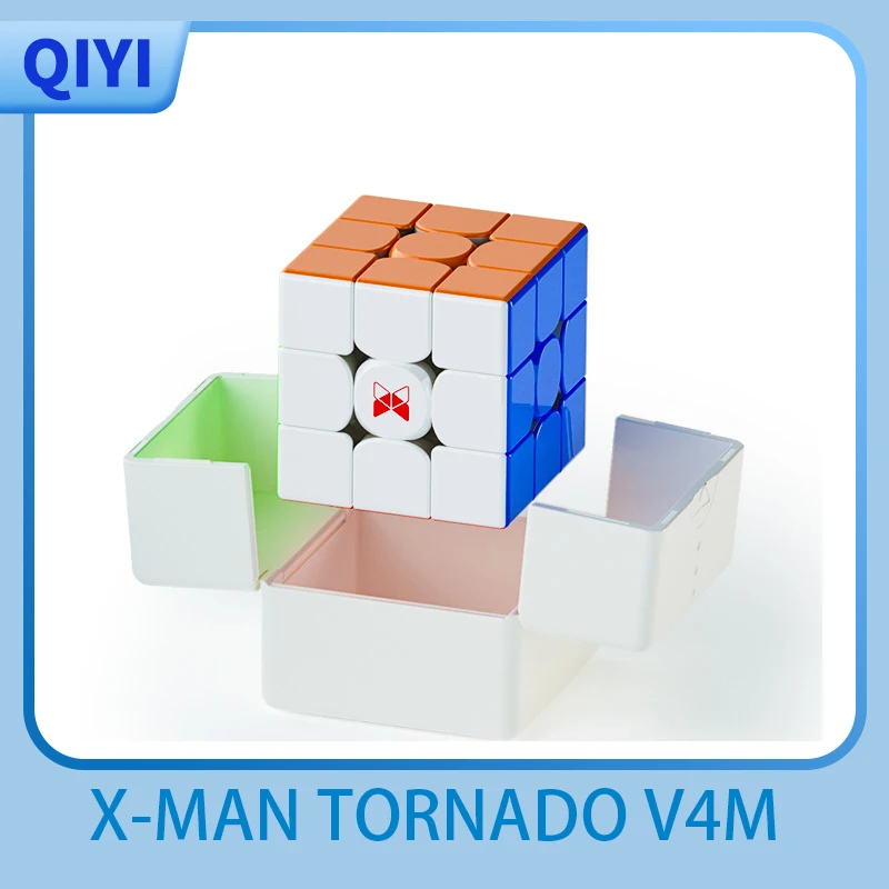 Qiyi x-manトルネードv2m 3x3磁気マジックスピードキューブ