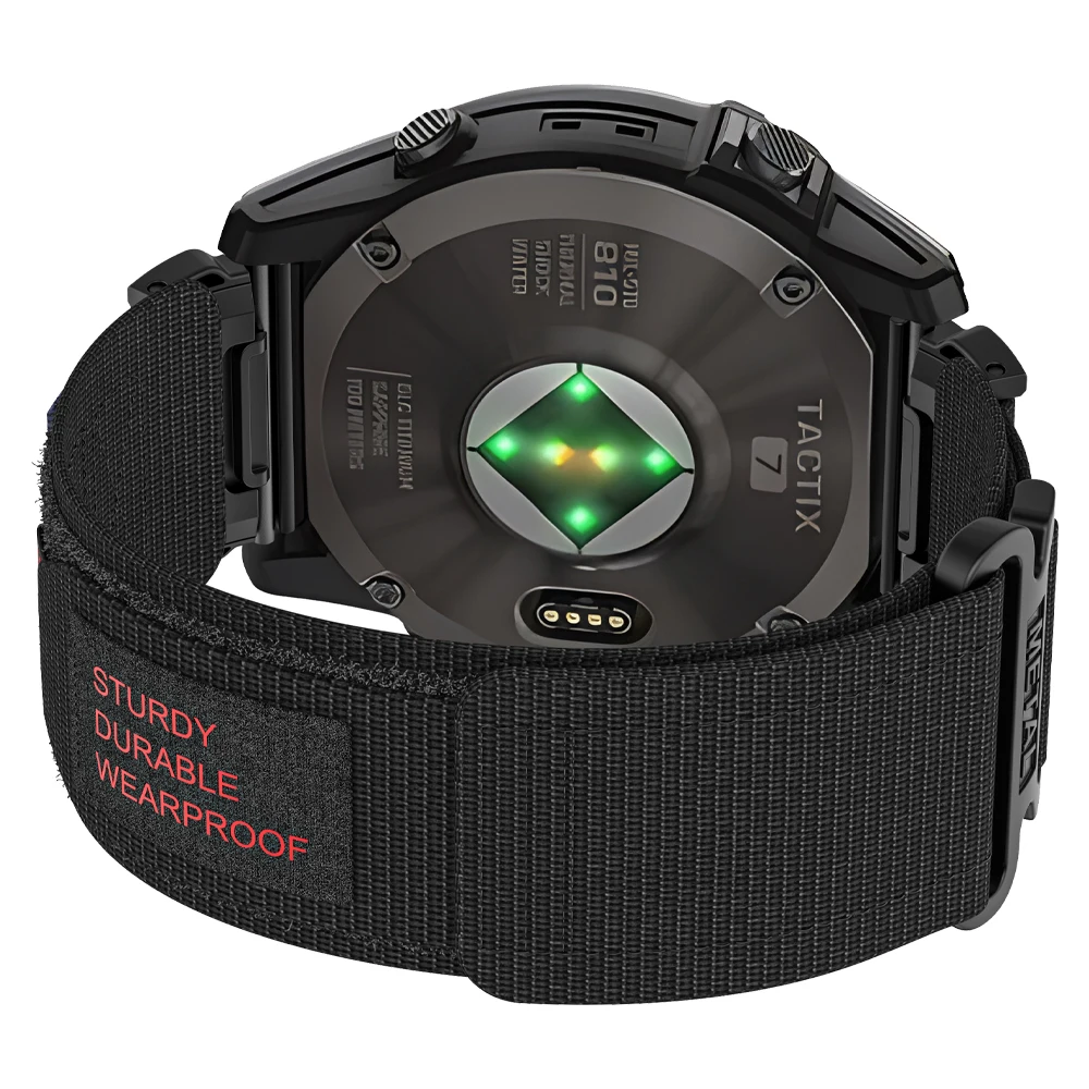 Premium Woven Nylon Watch Strap - 22mm/26mm, Quick Fit