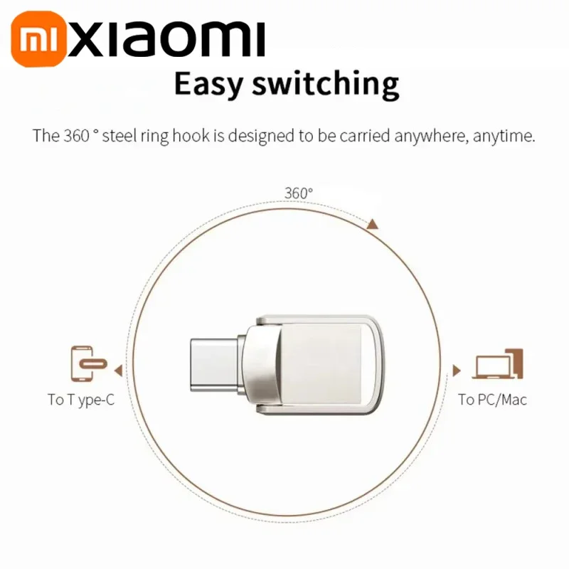 Pen drive U-Disk USB 3.2 Type-C Interface Mobile Phone Computer Mutual Transmission Portable USB Memory 2TB 1TB 512GB pen drive usb flash drive flash drive