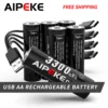 AIPEKE 1.5V AA 3300mWh USB Type-C Rechargeable Lithium Battery for Hunting Camera Remote Control Mouse Smart DoorLock Microphone 1