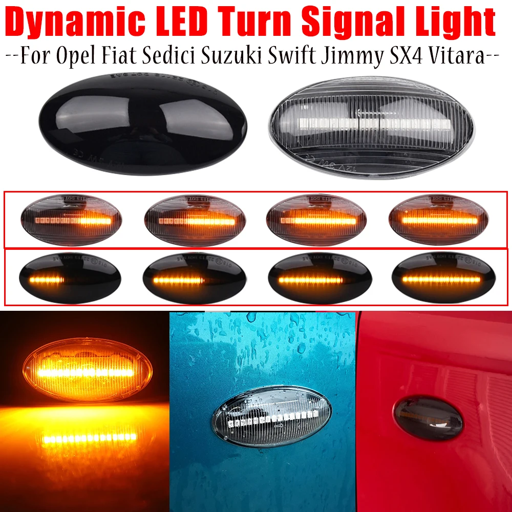 Ndcador Lateral Dnámco Led, Luz Ntermtente Secuencal Para Ford