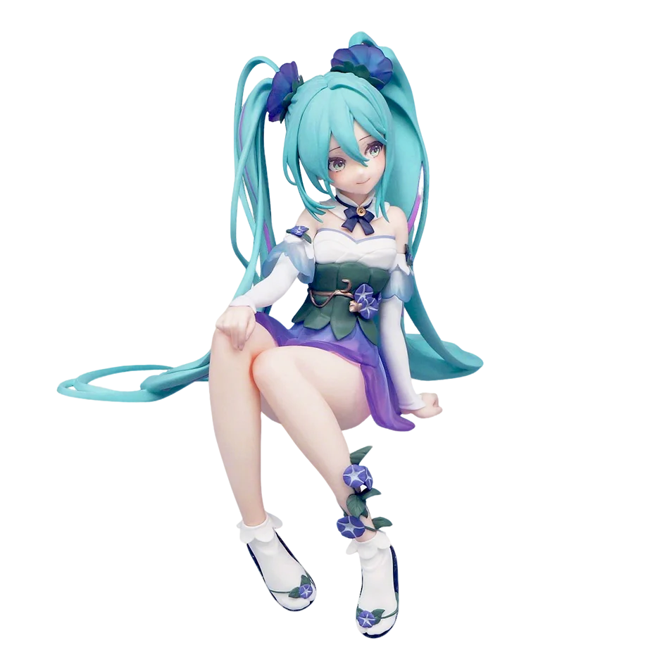 Hatsune Miku Flower Fairy Kawaii Anime Figurine - Charming PVC Collectible Doll