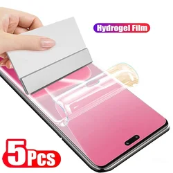 5-Pack Hydrogel Screen Protector Set with Water Gel Technology for Hydrogel Film (For Xiaomi Civi)