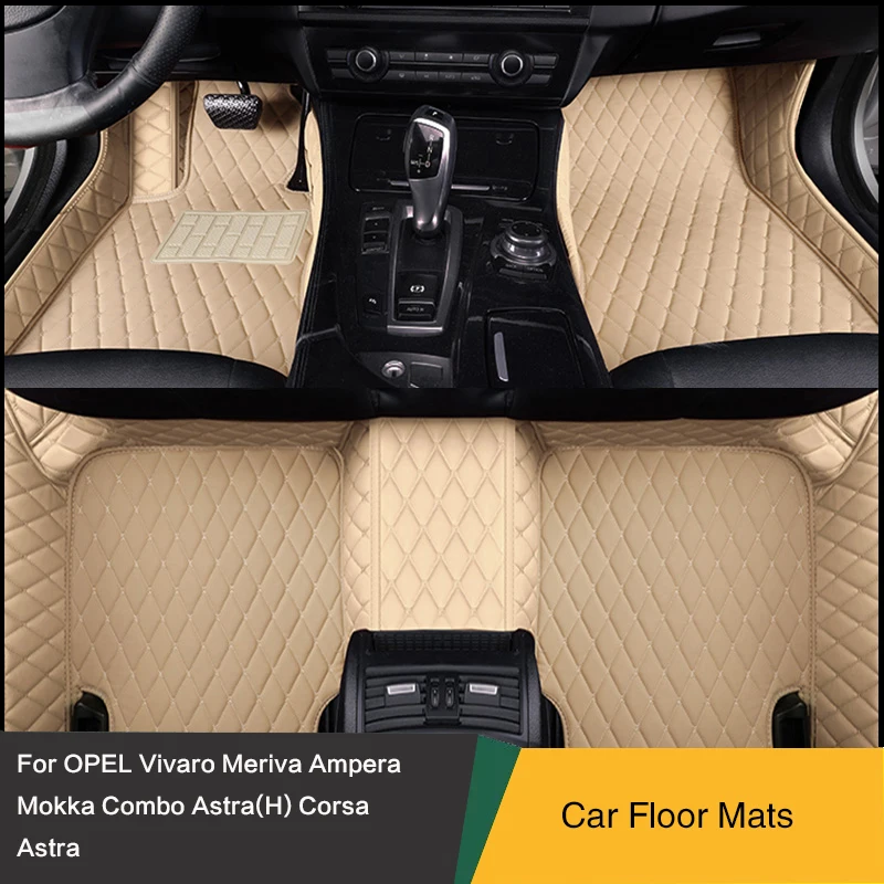 

Изготовленные на заказ автомобильные коврики специально для OPEL Vivaro Meriva Ampera Mokka Combo Astra (H) Corsa Astra Кожаный ковер Автомобильные аксессуары