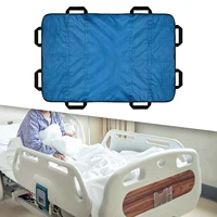 Positioning Bed Pad with Handles Mattress Protection for Turning Sliding,Washable Waterproof 8 Handle Incontinence Bed Pad 2