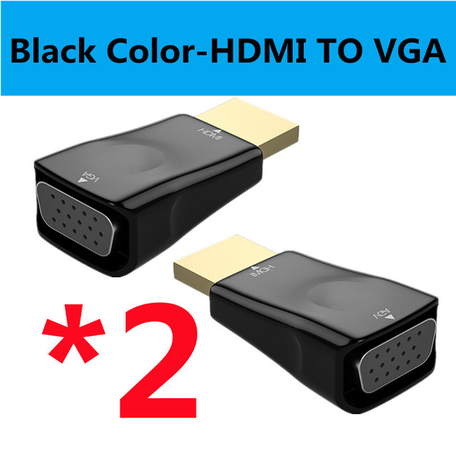 PCS HD 1080P HDMI-Compatible To VGA Adapter VGA Output PC Converter Connector Laptop Set-Top Box Game Console Gadgets