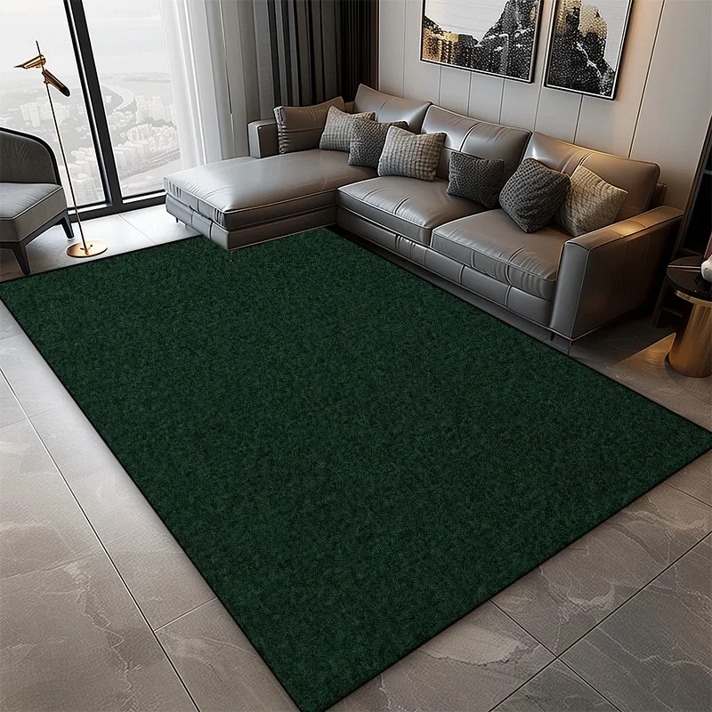 Modern Dark Toned Textured Carpet Living Room Decoration Sofa Area Washable Large Rugs Office Coffee Tables Non-slip Floor Mats 3
