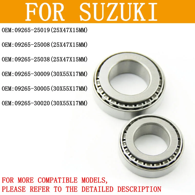 All Balls Steering Head Stem Bearing Kit For Suzuki GSXR 750 1996-2009 - Foto 9