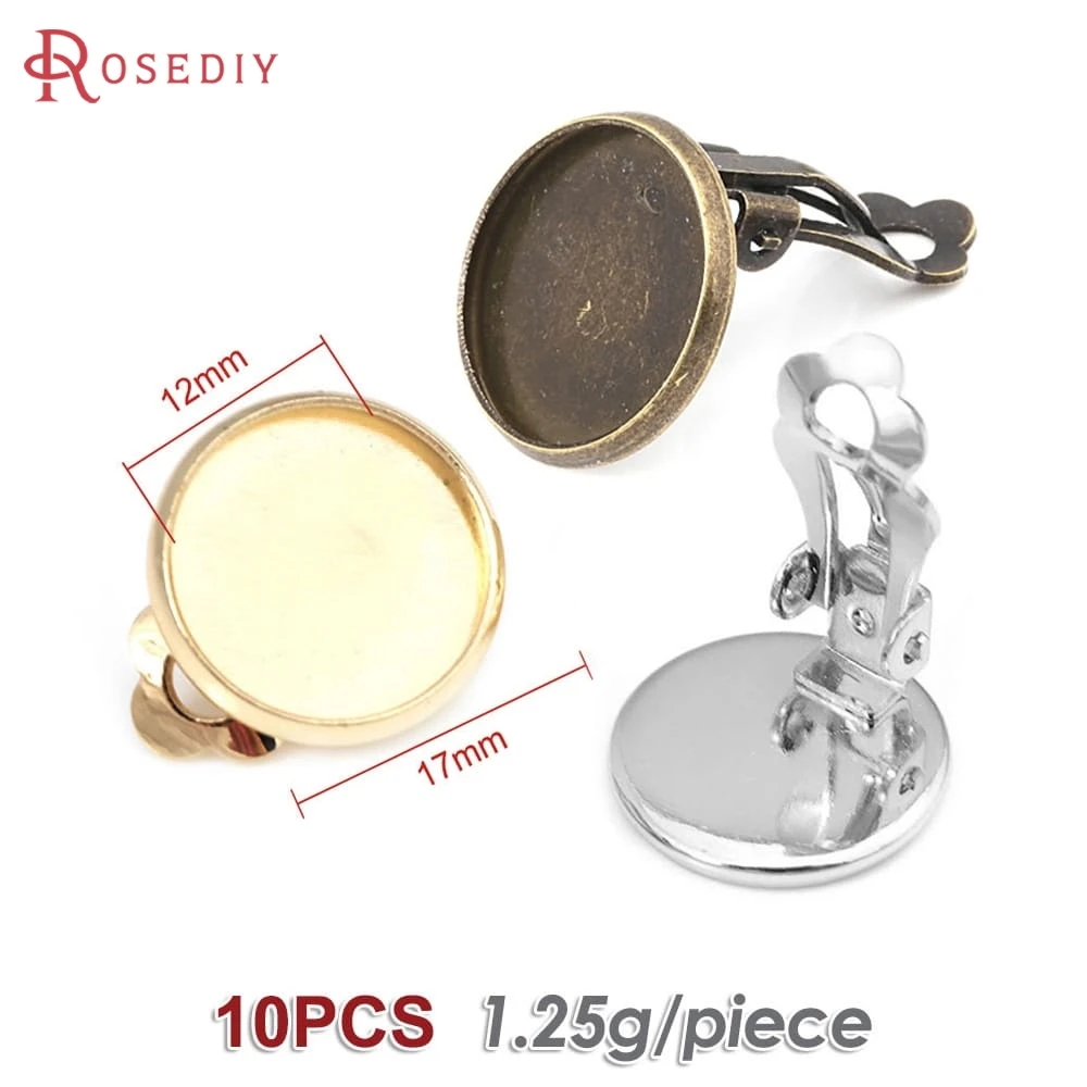 Elegant 18K Gold-Toned Brass Flat Stick Earrings