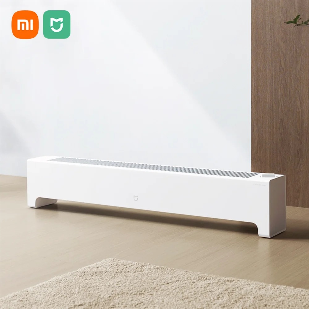 XIAOMI MIJIA Baseboard Electric Heater 2 2200W 5S Fast Heating Smart Household Room Convective Heaters Low Noise IPX4 Waterproof