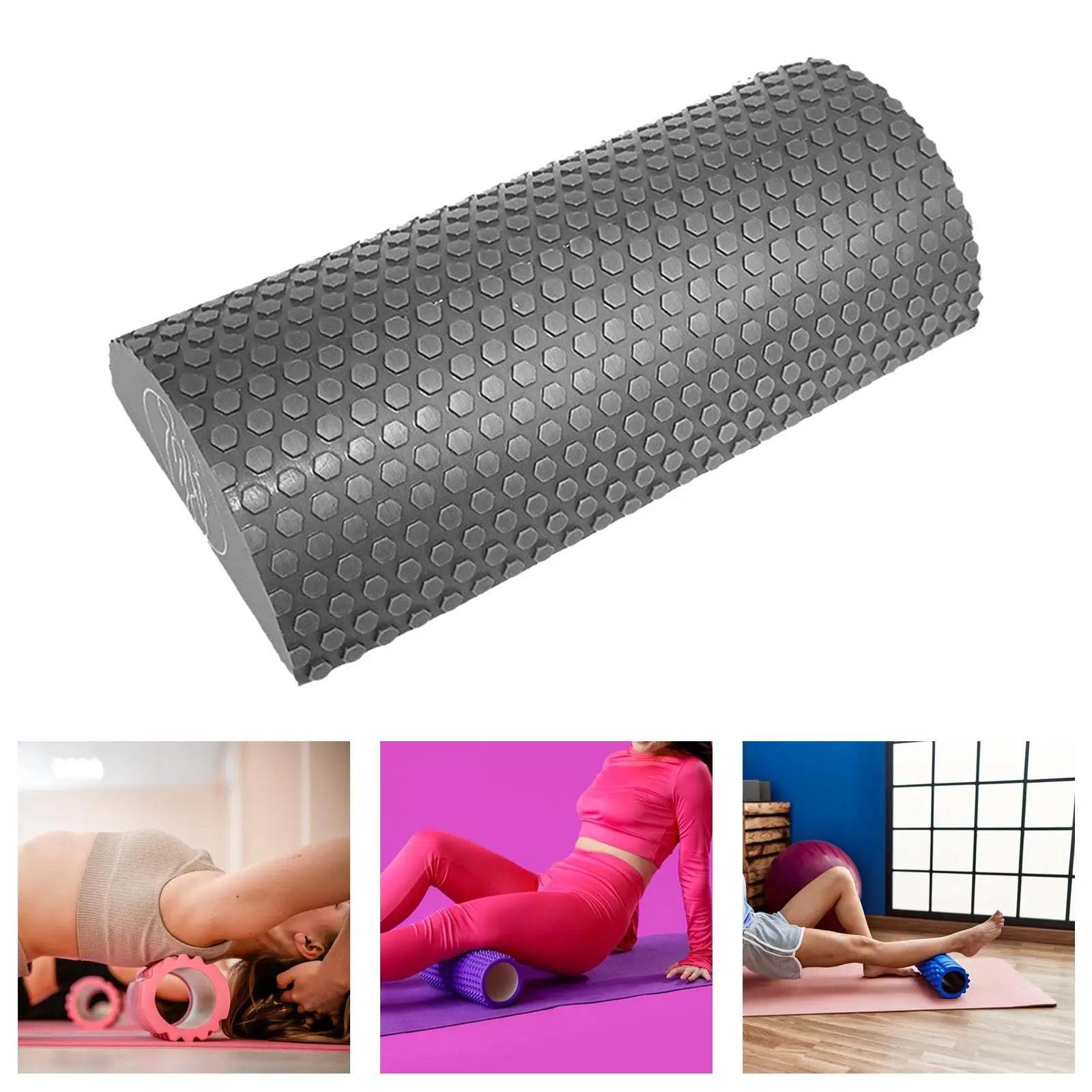 Foam Half Roller Roll Bolster High Density Deep Tissue Soft Massage Tool Colonna Yoga Portatile Per Sport Home Women Girls Adulti