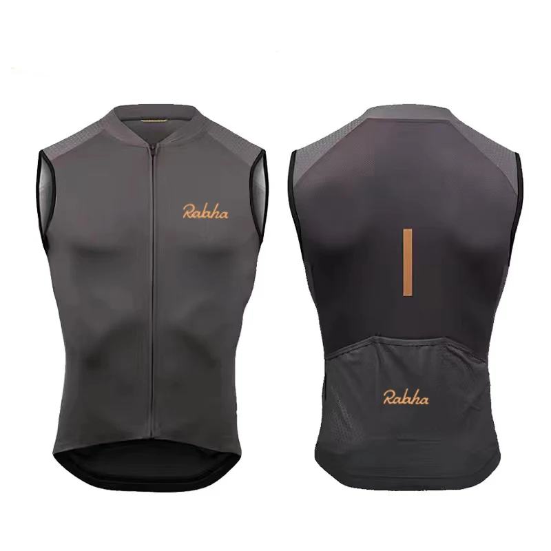 Sleeveless Cycling Sweatshirt for Men, Windproof, Lightweight, Compressed, Mountain Cycling, Team, Summer, New, 2022 4