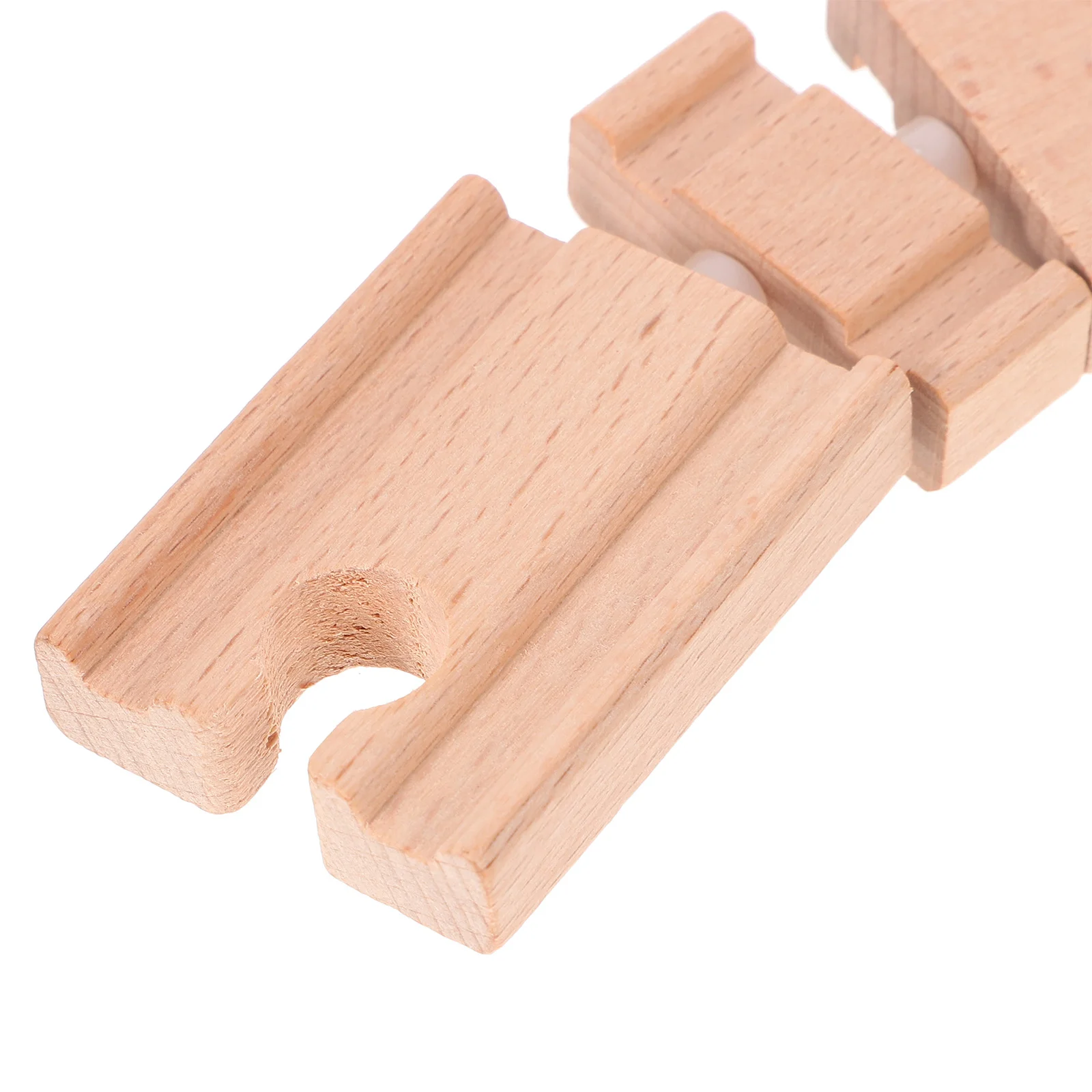 Wooden Train Track Accessories Snake Shape Promotes Kids Skills Safe Toy For 3 Year Old Interaction Wooden
