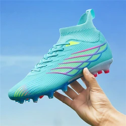 Ultralight Professional Men's Outdoor Soccer Cleats - 45 (Wjs1218cd - yuese)