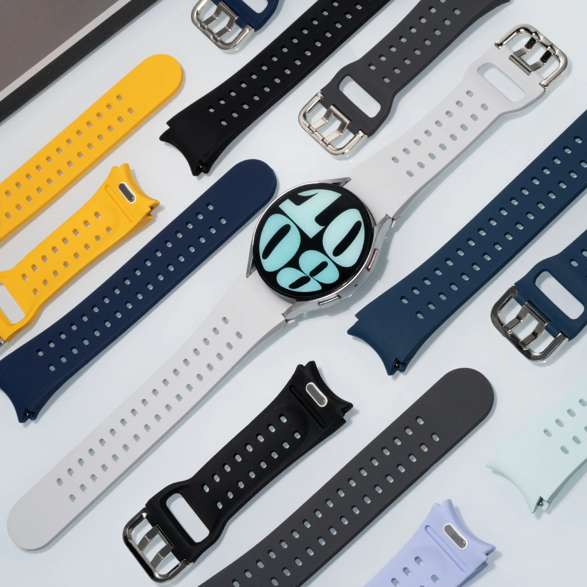 Quick Button Silicone Strap: Versatile and Stylish Smartwatch Bracelet Band
