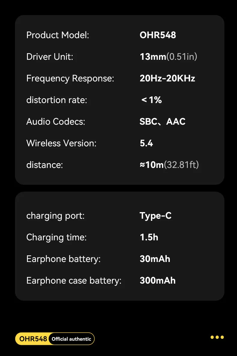 Acer Ohr548 Wireless Bluetooth Headphones with In-Ear Design, Anc Call Noise Reduction, Charging Case, Stereo Sound Effect, Low Latency for Gaming, Comfortable Fit for Sports, Running, and Fitness S10ea8f9802b34f46bdaee8d87322ab9bO