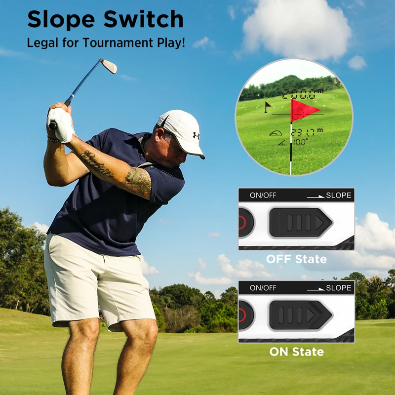 Laser Golf Rangefinder LCD Screen Unit Switch M/Yd Range Finder Vibration For Golf Hunting Sport Laser Meter Distance Meter laser rangefinder,distance meter