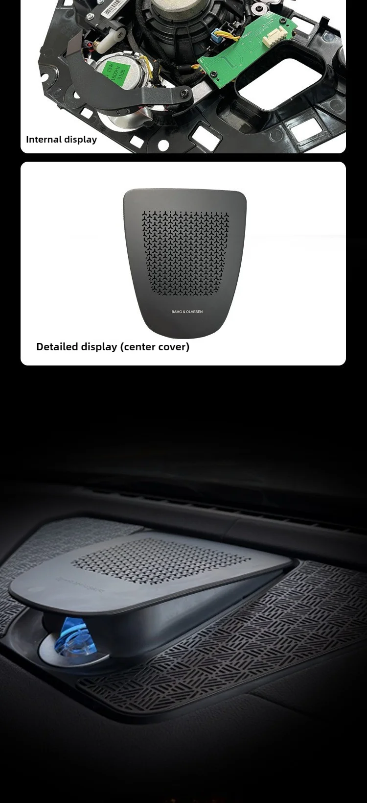 High Quality Car Center Tweeter Lifting Speaker for BMW 4 3 Series G20 X5 G05 X3