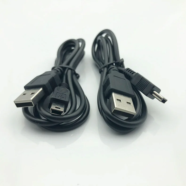 충전 케이블 코드 어댑터 미니 USB 어댑터, MP3 MP4 플레이어용, 80cm 미니 USB 5 핀 B 데이터 충전기, 2000 개/로트