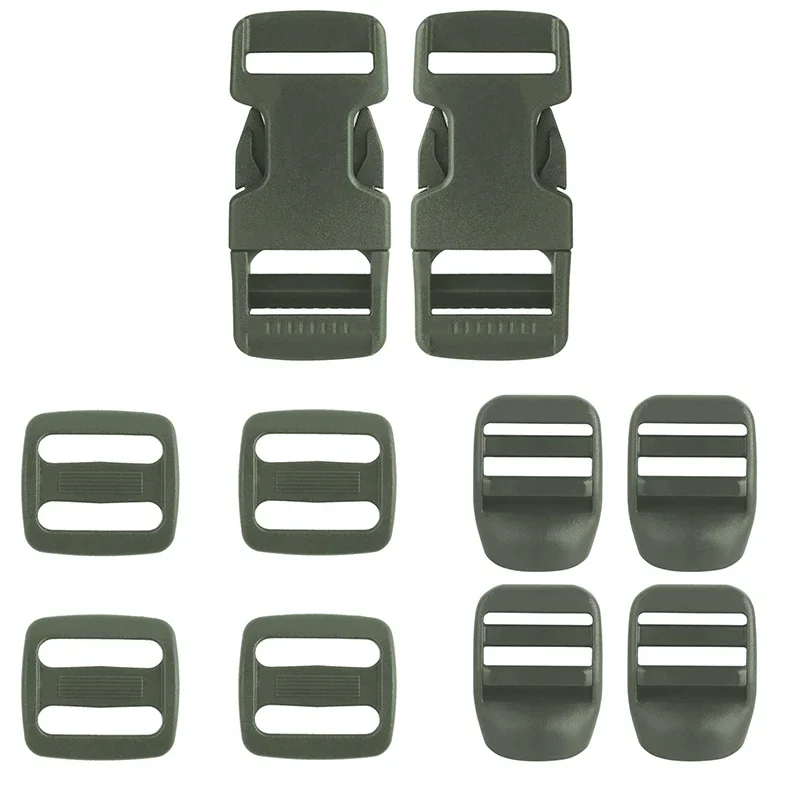 Tactical Ladder Lock Square Shaped Buckle Hunting Vest Backpack Camping Hiking CS Accessories Outdoor Sports Tools Equipment